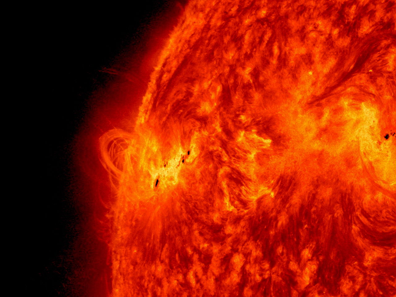 Fallout from Huge Solar Flare Sideswipes Earth Today